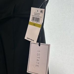 NWT Black State1 Paperbag cropped pants 14 (Black)